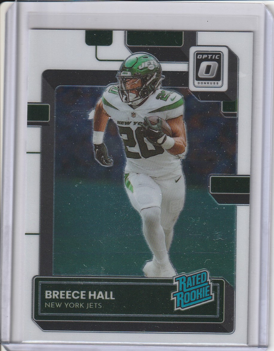 2022 Donruss Optic Breece Hall Rated Rookie #214