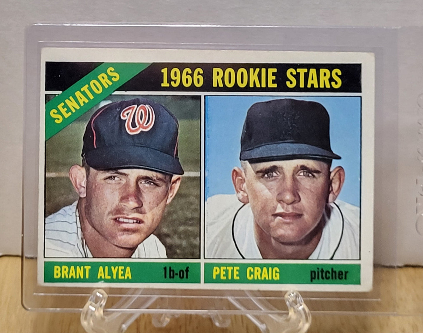 1966 Topps Senators Rookie Stars Brant Alyea/Pete Craig  #11