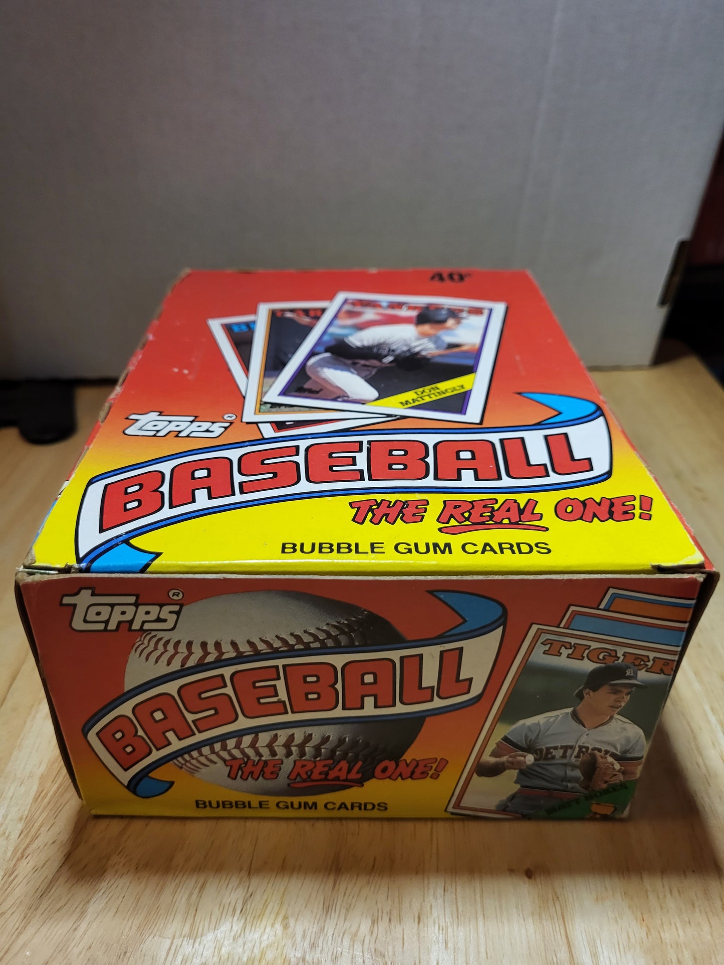 1988 Topps Baseball Wax Box