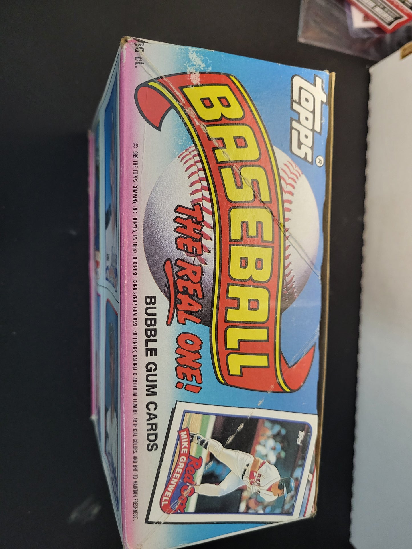 1989 Topps Baseball Wax Box 36 packs