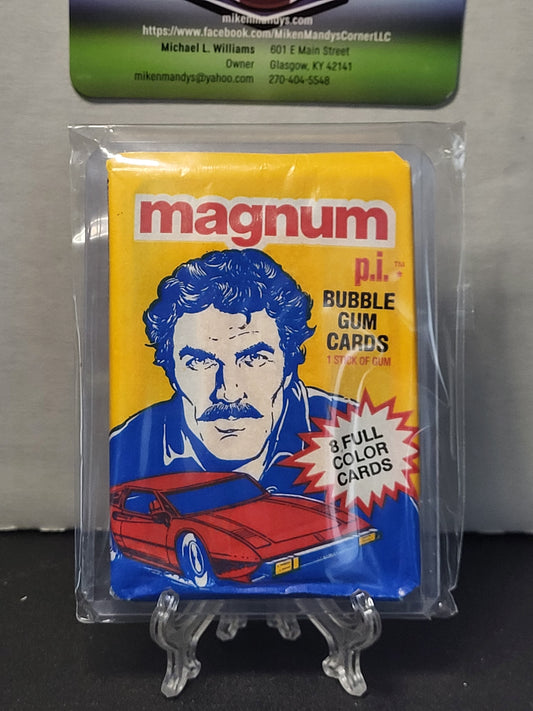 1981 Topps Magnum P.I. Trading Cards Wax Pack