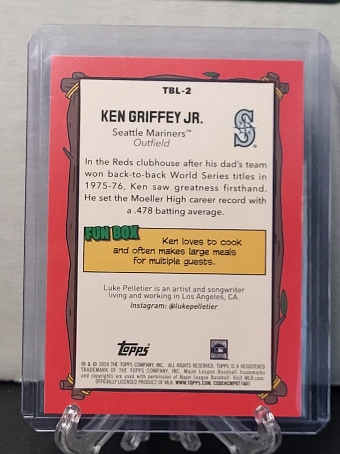 2024 Topps Big League Baseball Big Leaguers 2 Ken Griffey Jr