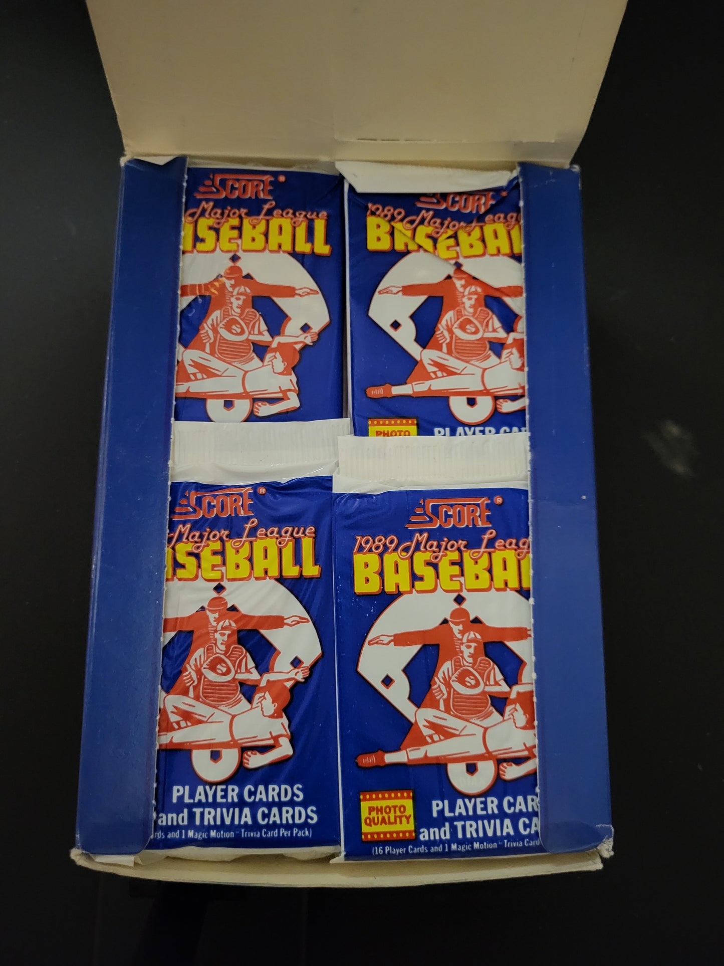 1989 Score Baseball Wax Box