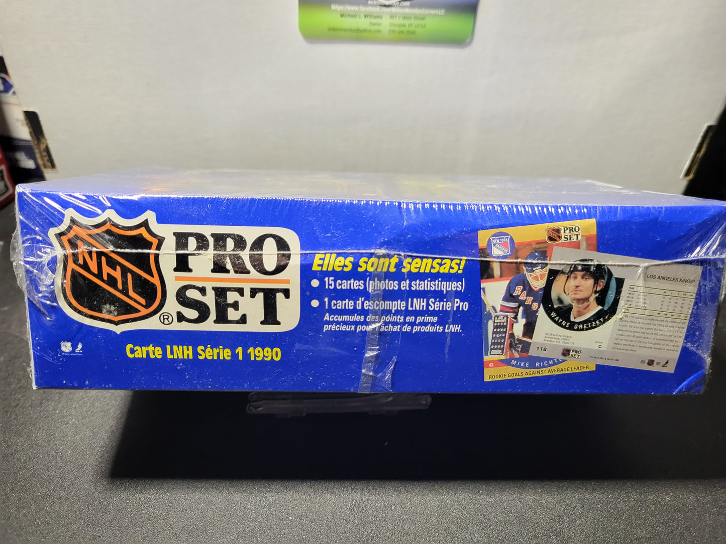 1990 Pro Set Series 1 Hockey Wax Box