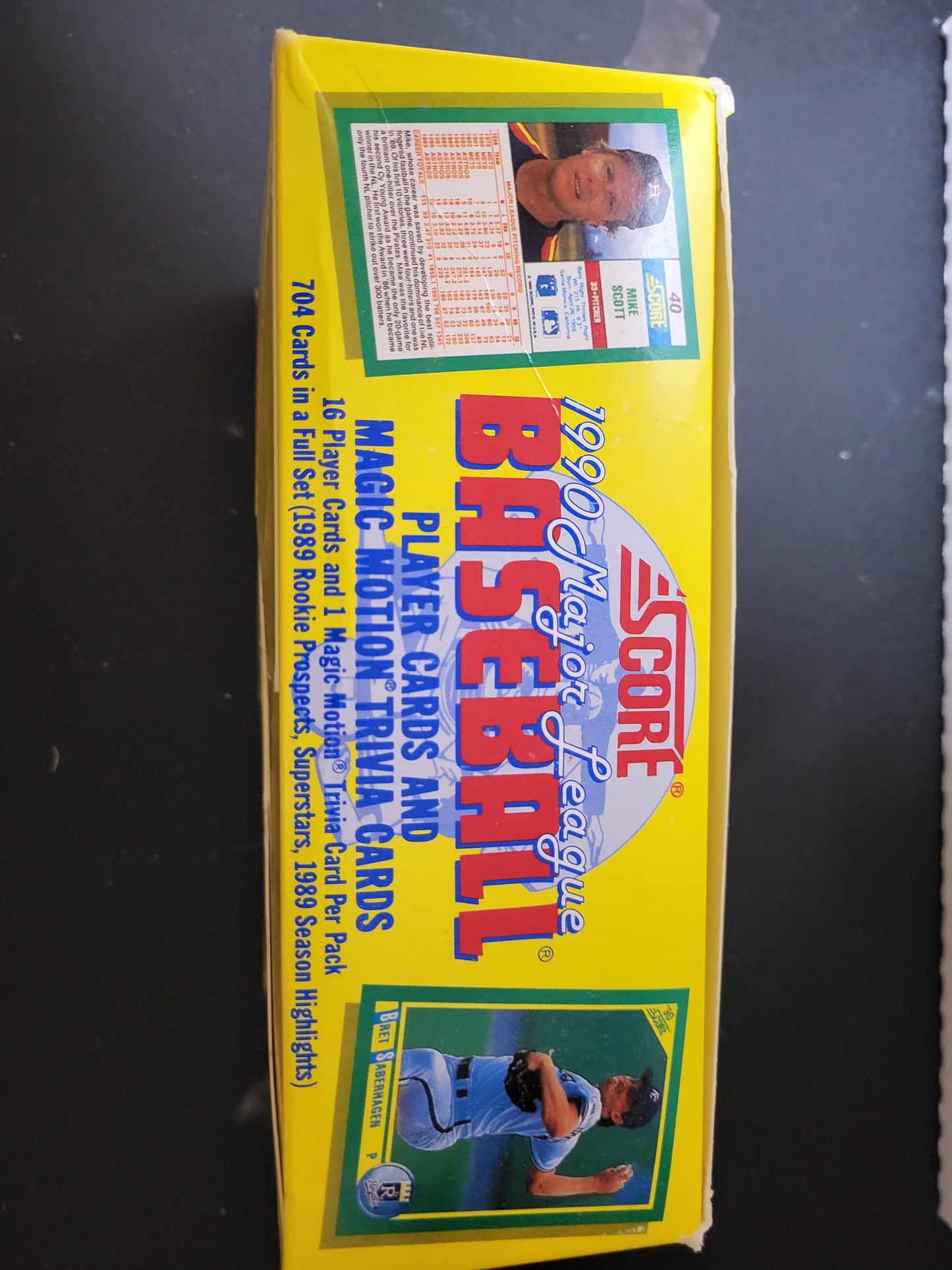 1990 Score Baseball Wax Box