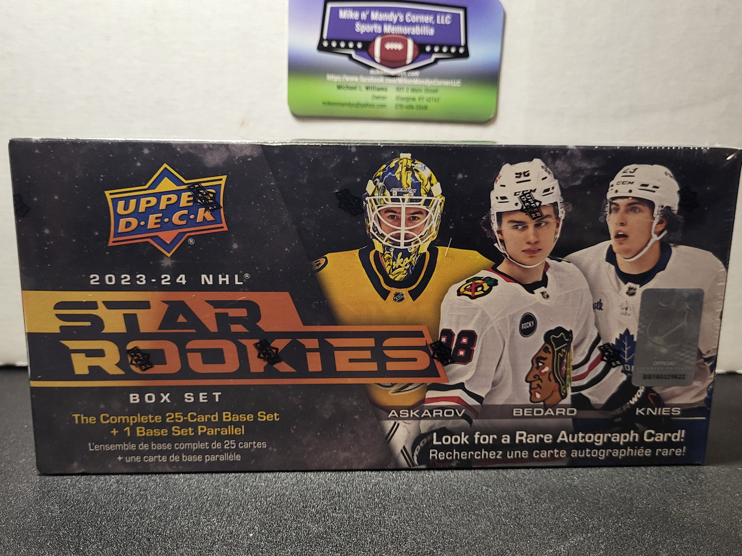 2023-24 Upper Deck NHL Star Rookies Box Set