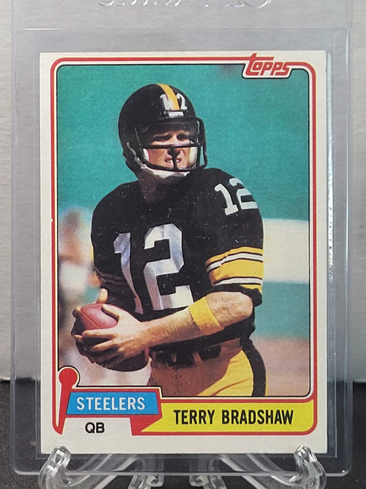 1981 Topps 375 Terry Bradshaw