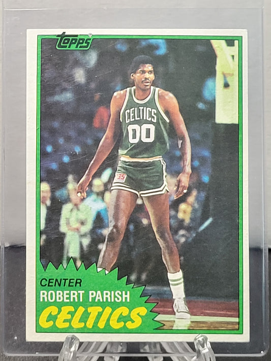 1981 Topps 6 Robert Parish