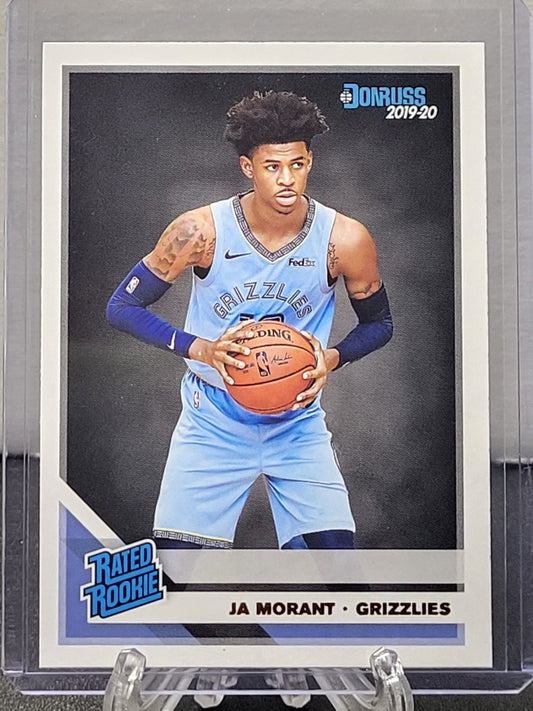 2019-20 Donruss 202 Ja Morant Rated Rookie