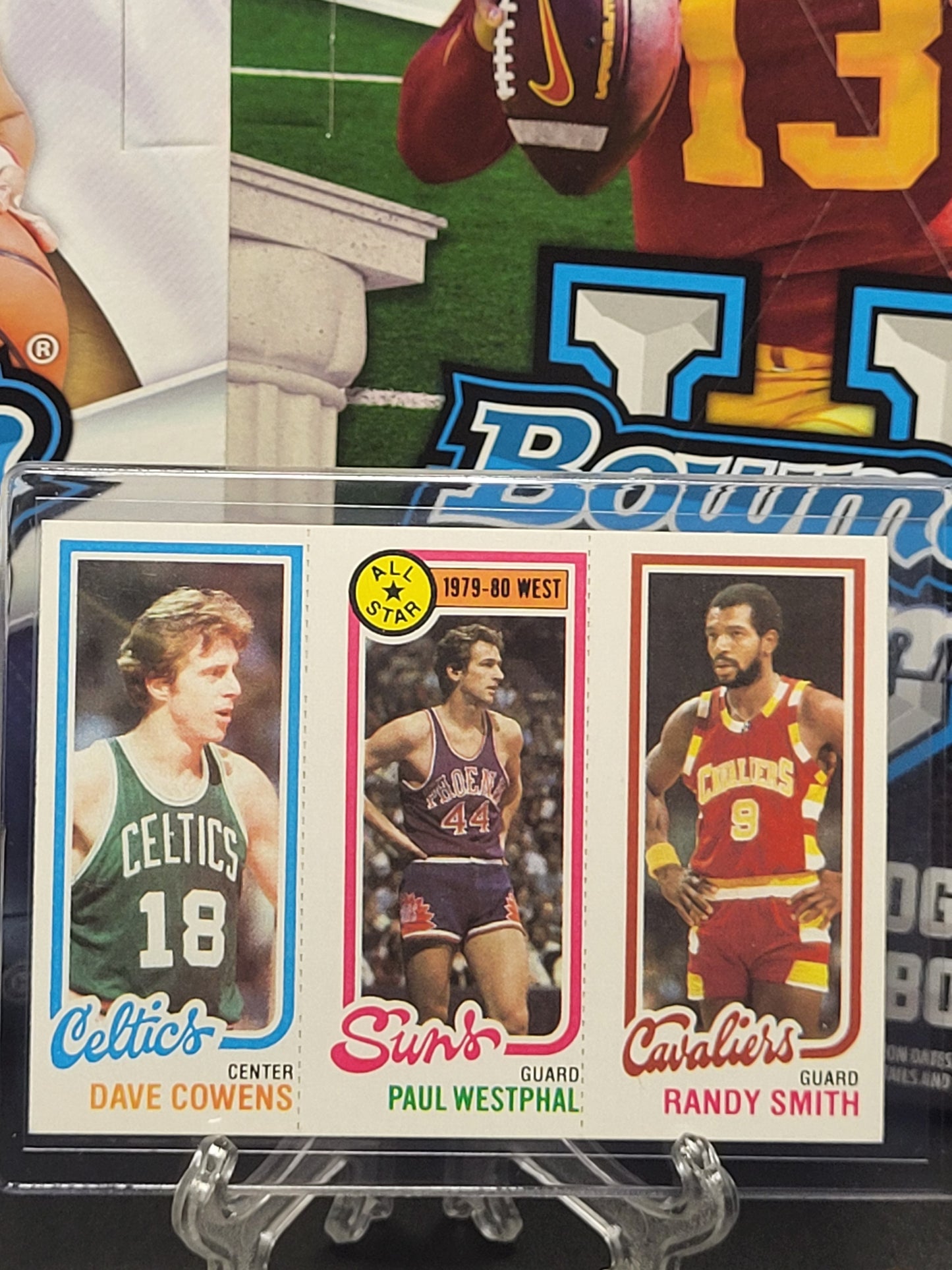 1980 Topps NBA West All Stars Dave Cowens/Paul Westphal/Randy Smith