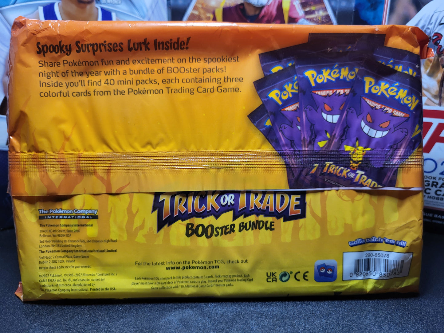 2022 Pokemon Trick or Trade Booster Bundle (40 mini packs)