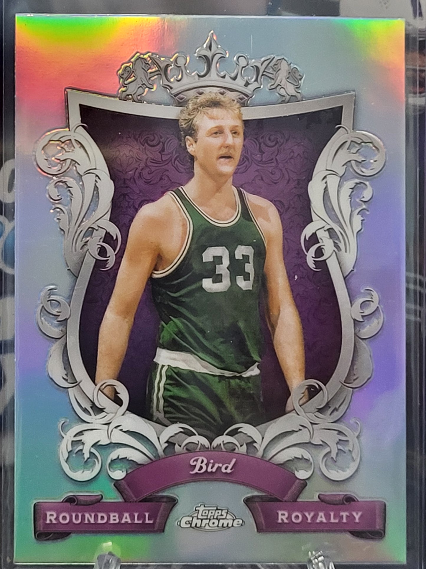 2023-24 Topps Chrome Roundball Royalty 1 Larry Bird