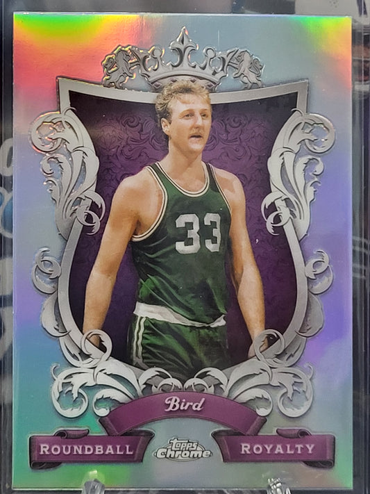 2023-24 Topps Chrome Roundball Royalty 1 Larry Bird