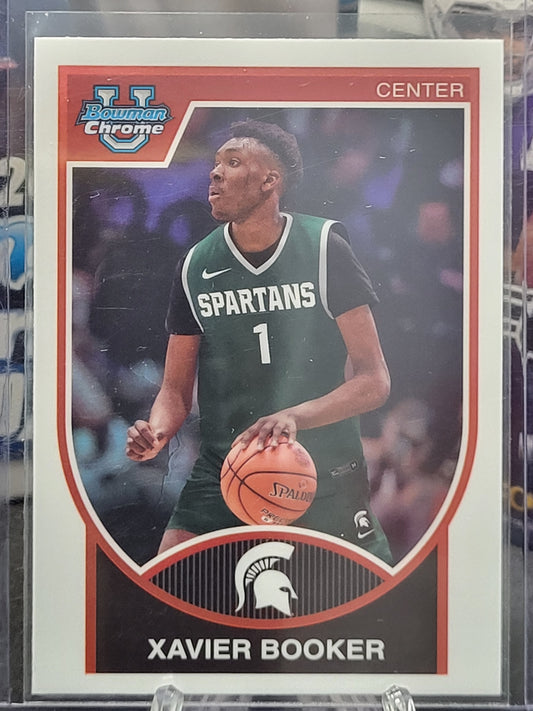 2023-24 Bowman University Chrome 07 Bowman 17 Xavier Brooks
