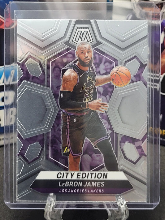 2023-24 Mosaic 278 Lebron James City Edition