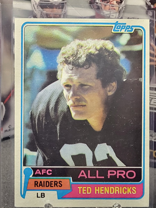 1981 Topps 200 Ted Hendricks