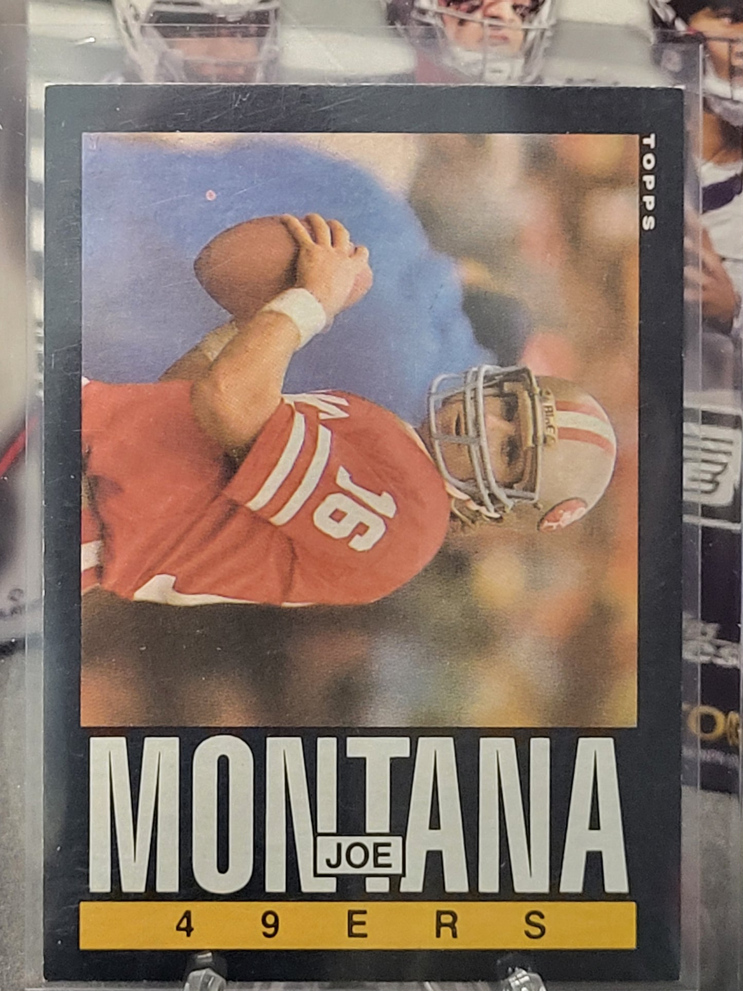 1985 Topps 157 Joe Montana