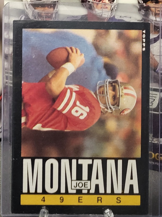 1985 Topps 157 Joe Montana