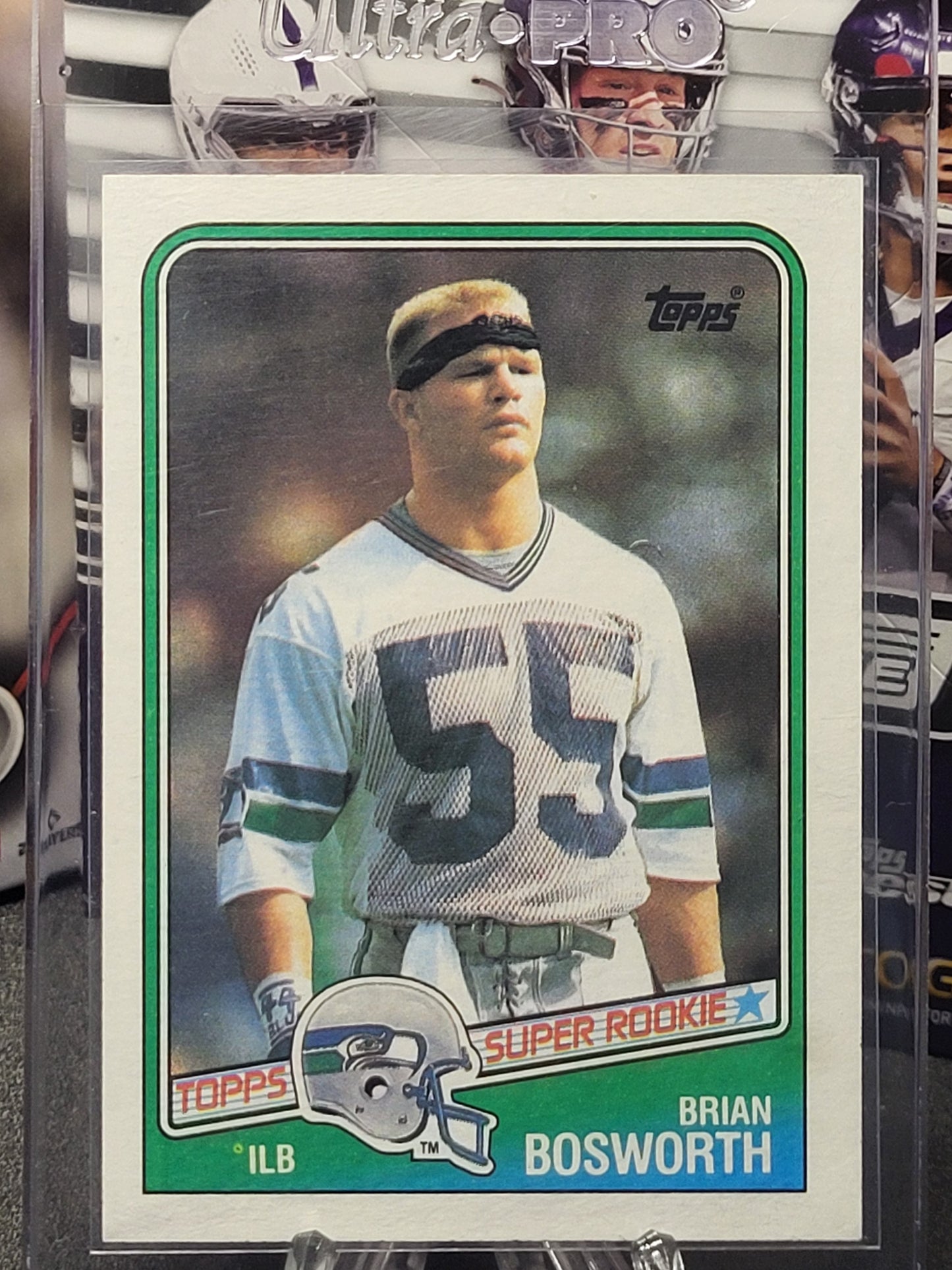 1988 Topps 144 Brian Bosworth "The Boz" Rookie Card