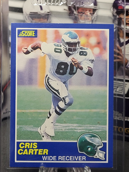 1989 Score 72 Chris Carter RC