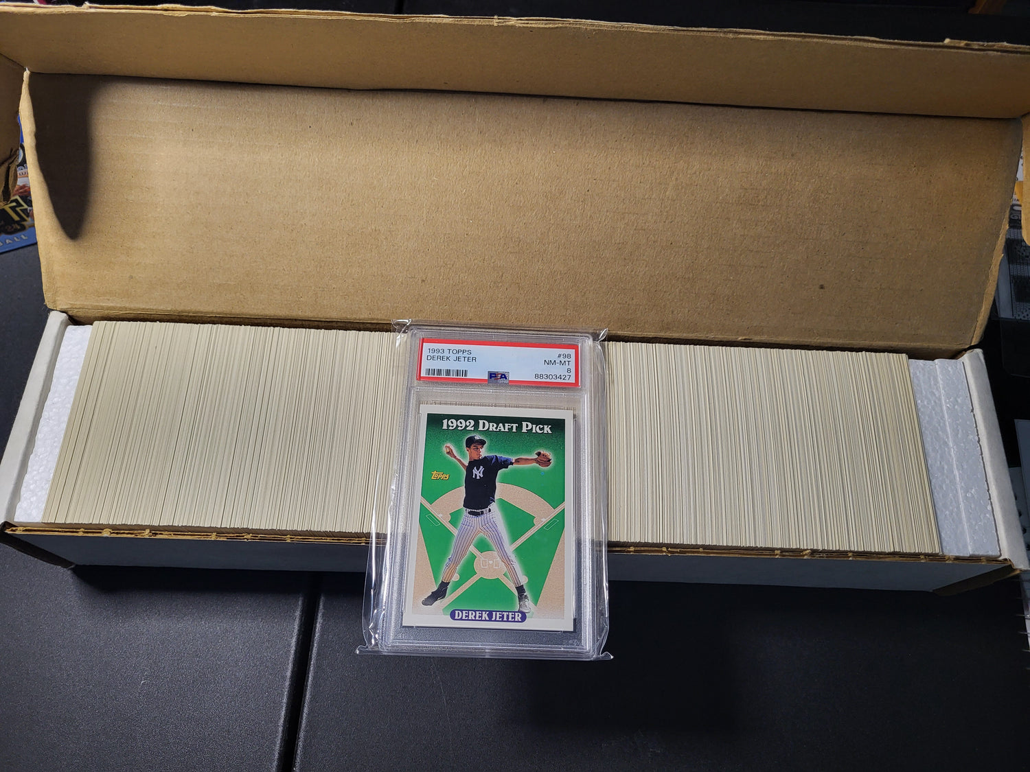 Graded Single Baseball Trading Cards