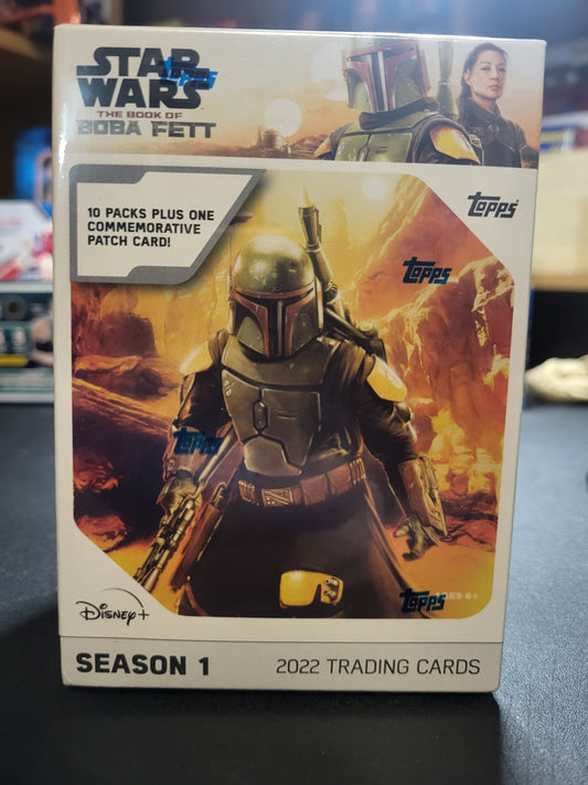 2022 Topps Star Wars Book of Boba Fett Series 1 Retail Box