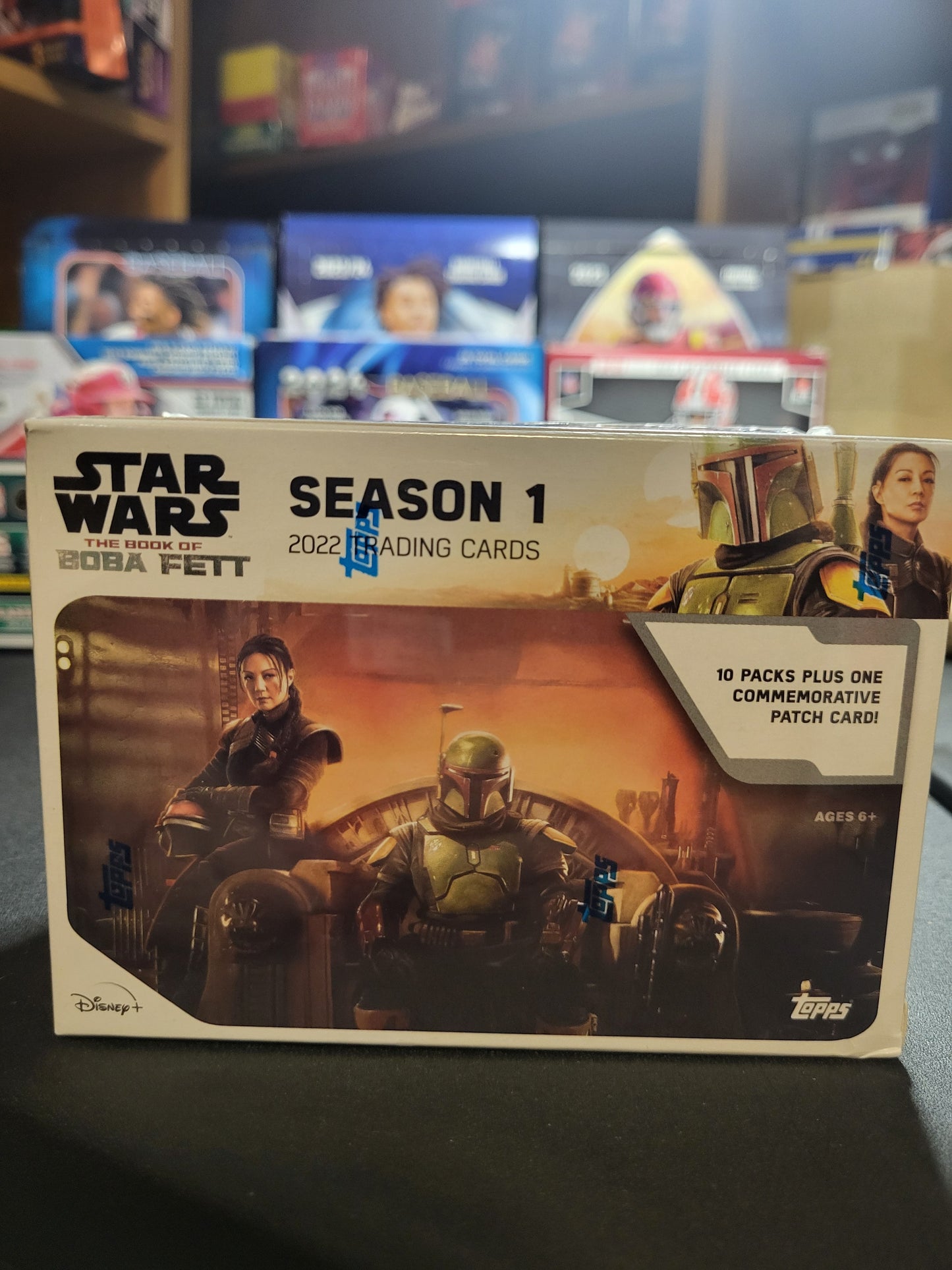 2022 Topps Star Wars Book of Boba Fett Series 1 Retail Box