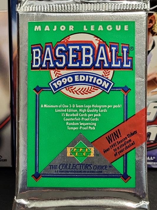 1990 Upper Deck Baseball Low Series Pack (15 cards)