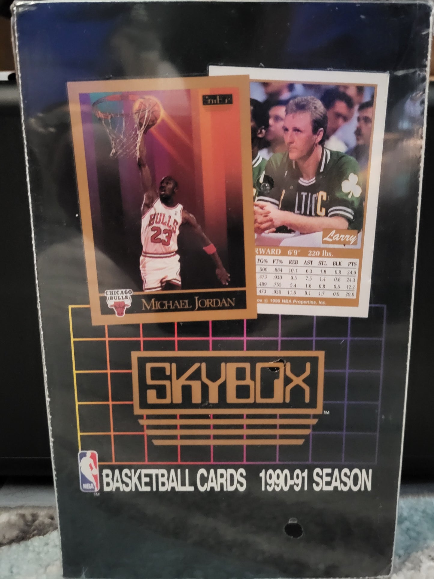 1990-91 Skybox NBA Series 1 Pack (15 cards)