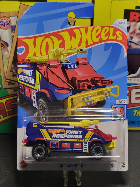 2024 Hot Wheels Runway Res-Q (HW First Response) 9/250