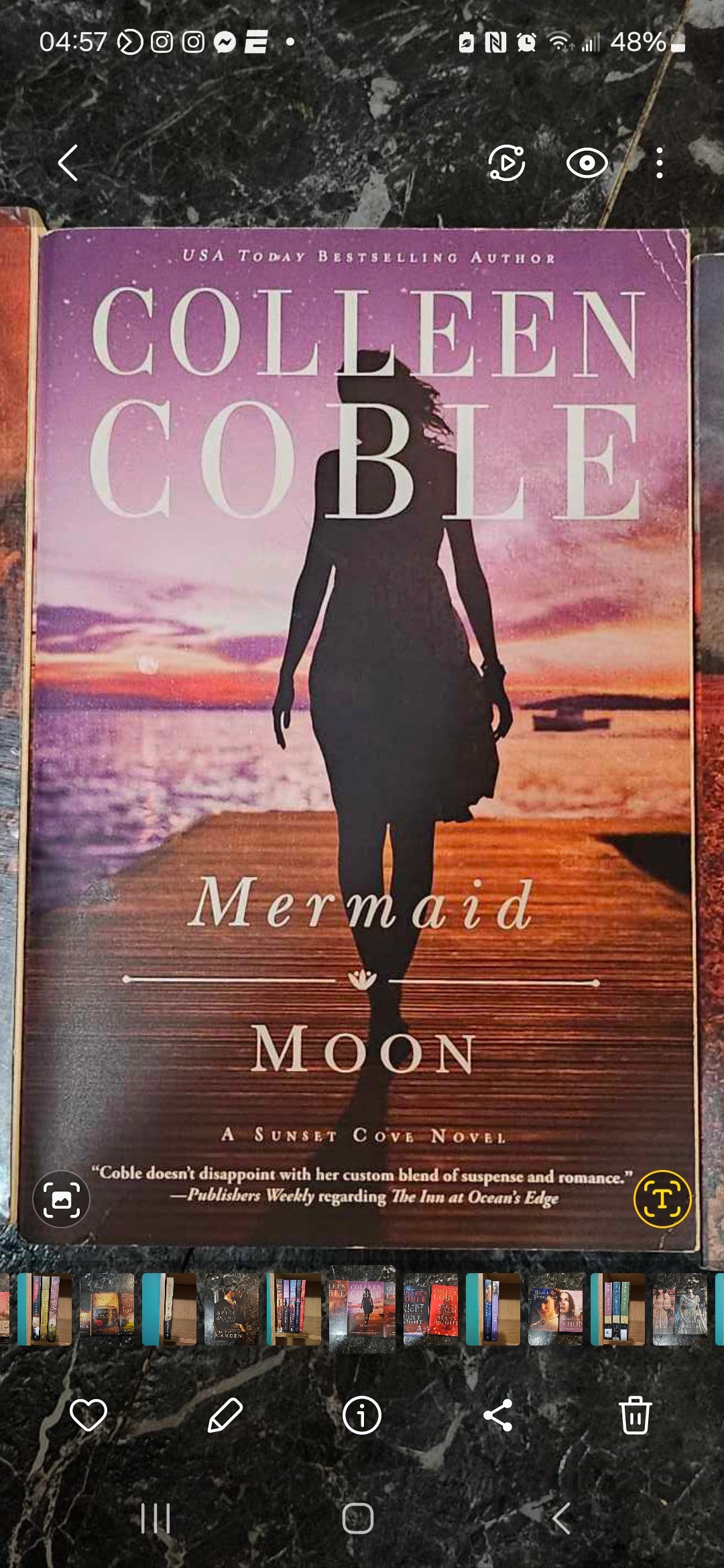 Mermaid Moon
Novel By: Colleen Coble