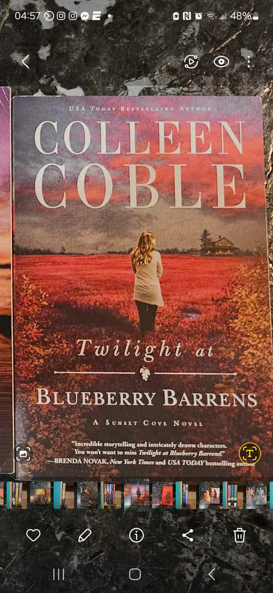 Twilight at Blueberry Barrens
Novel By: Colleen Coble