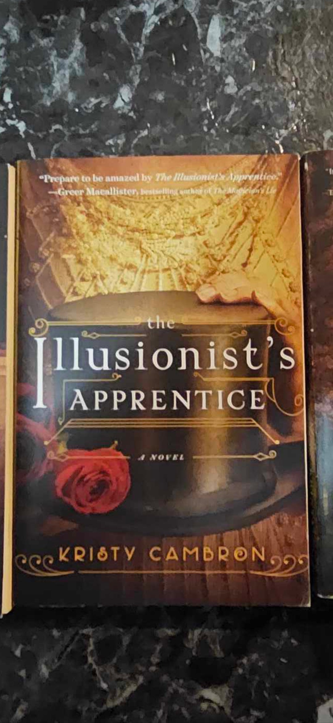 The Illusionist's Apprentice 
Novel By: Kristy Cambron