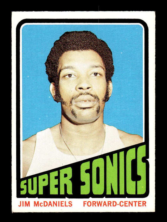 1972-73 Topps Jim Mcdaniels Rookie Card