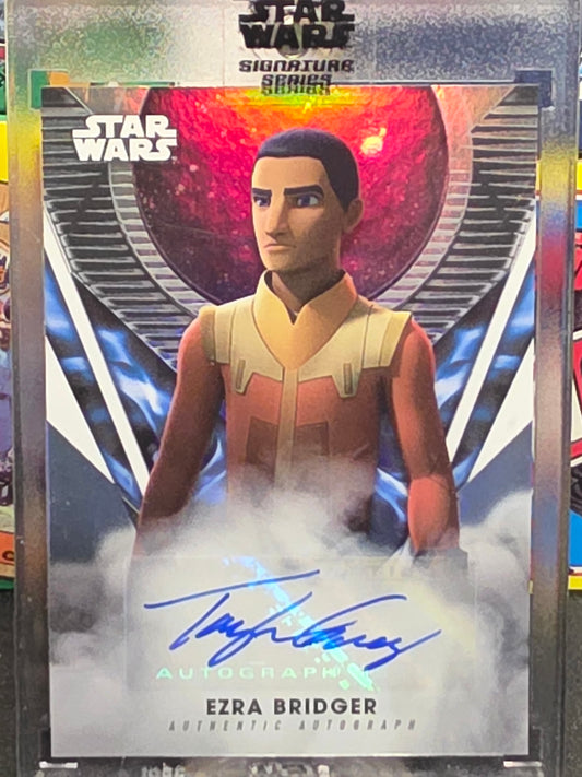 2023 Topps Star Wars Signature Series Taylor Gray as Ezra Bridger