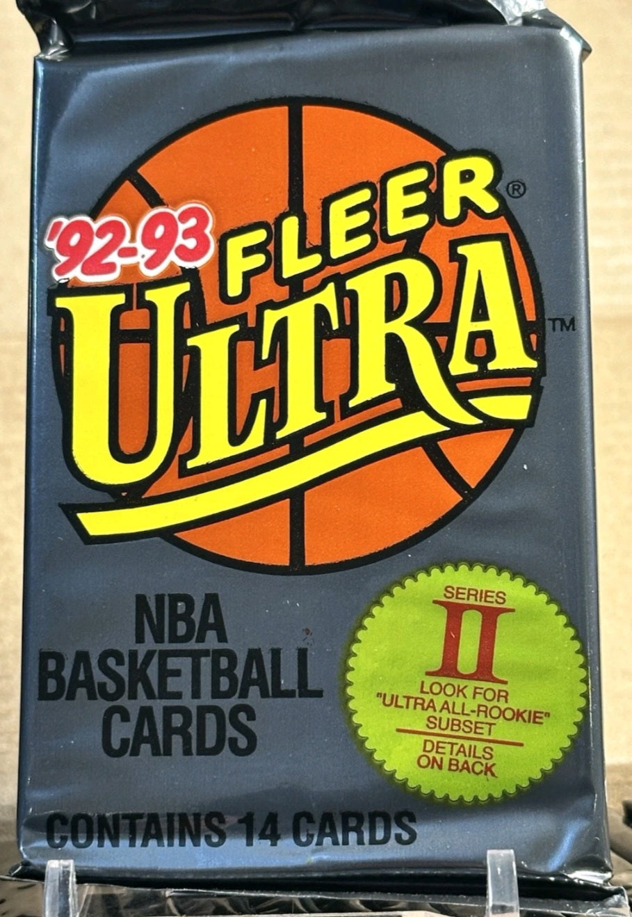 1992-93 Fleer Ultra Series 2 Basketball Pack (14 cards)