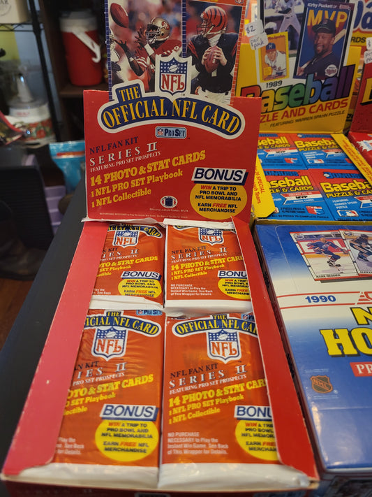 1989 Pro Set Series 2 Football Pack (14 cards)