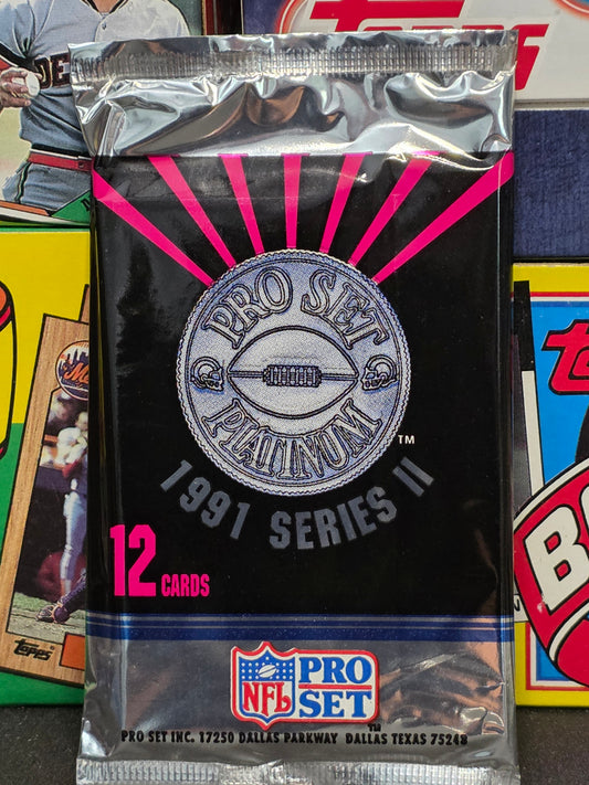 1991 Pro Set Platinum Football Series 2 (12 cards)