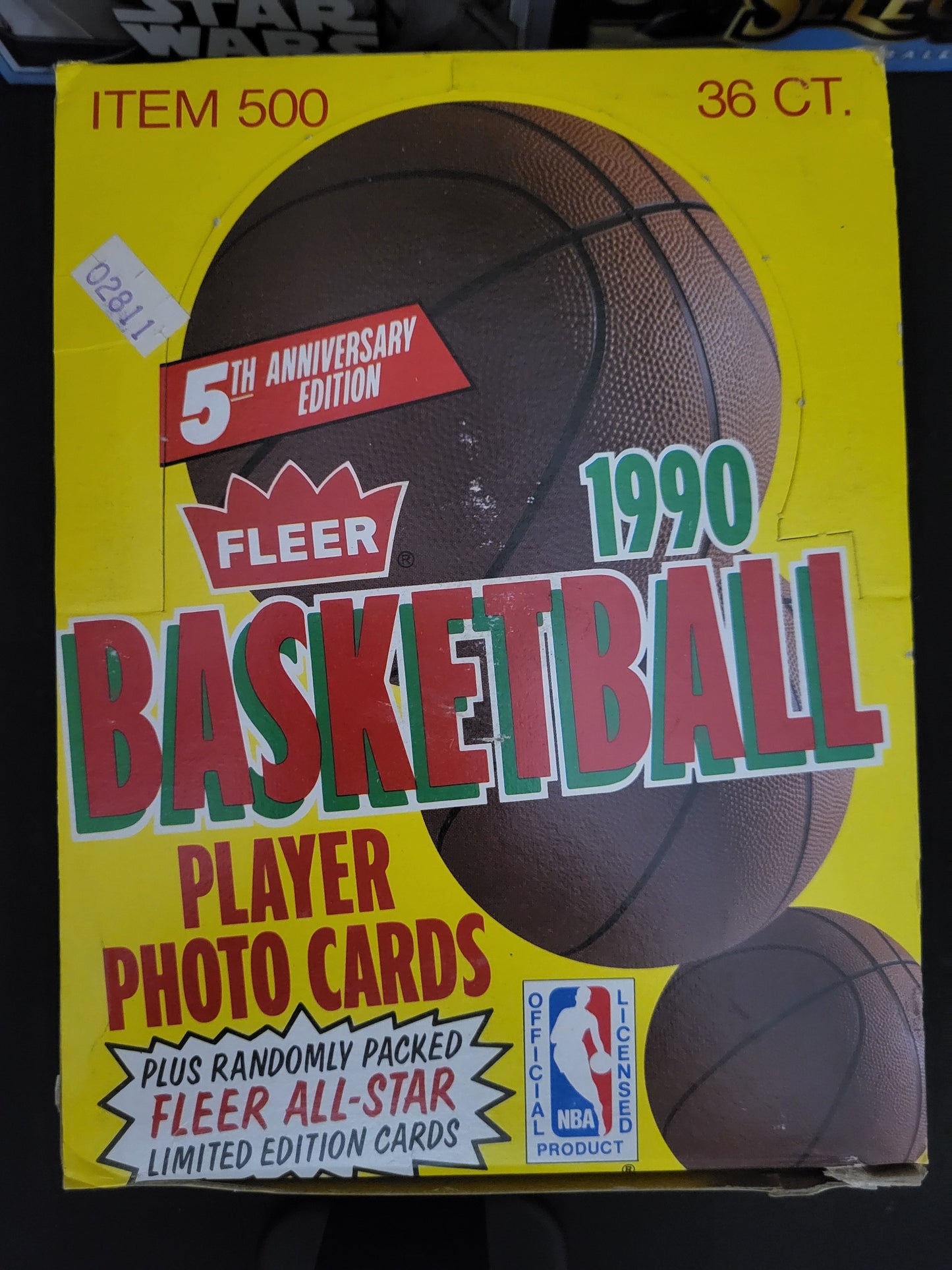 1990 Fleer Basketball Wax Pack