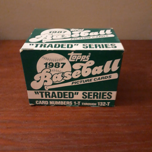 1987 Topps Traded Series Baseball Complete Set
