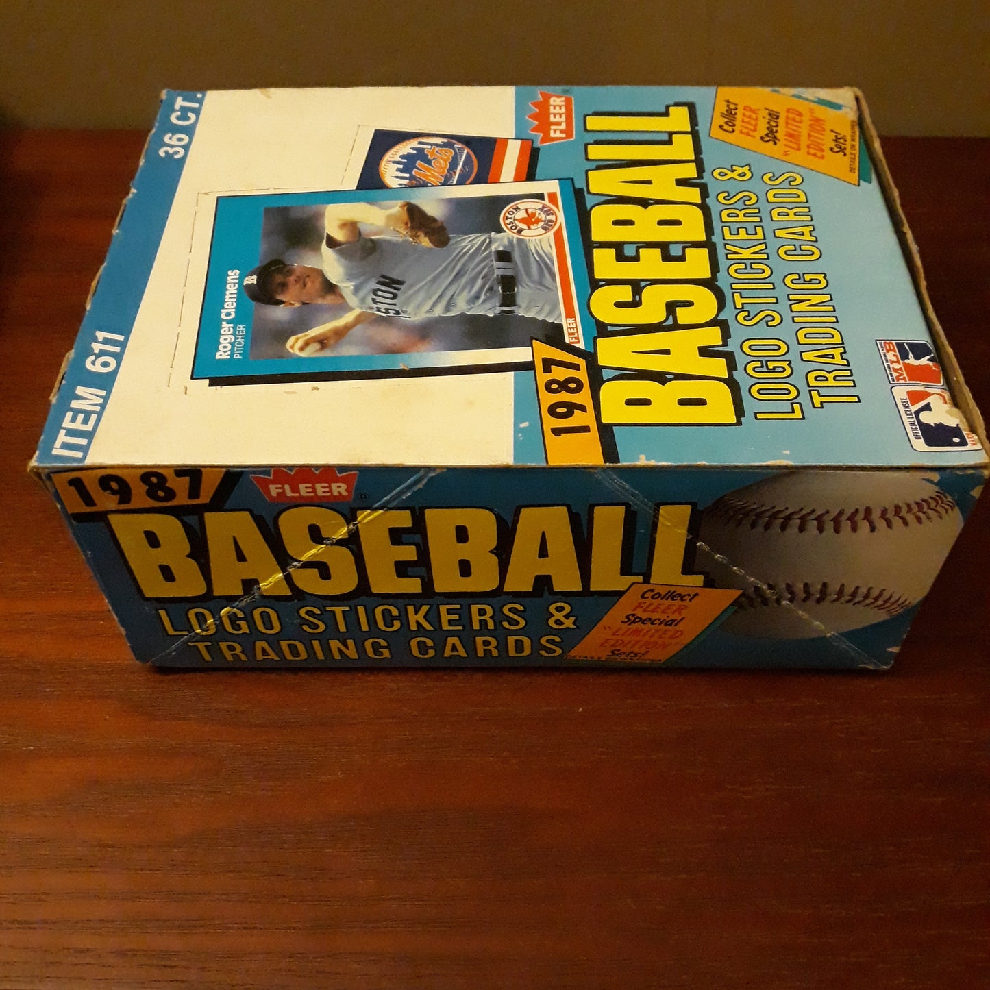 1987 Fleer Baseball Wax Box