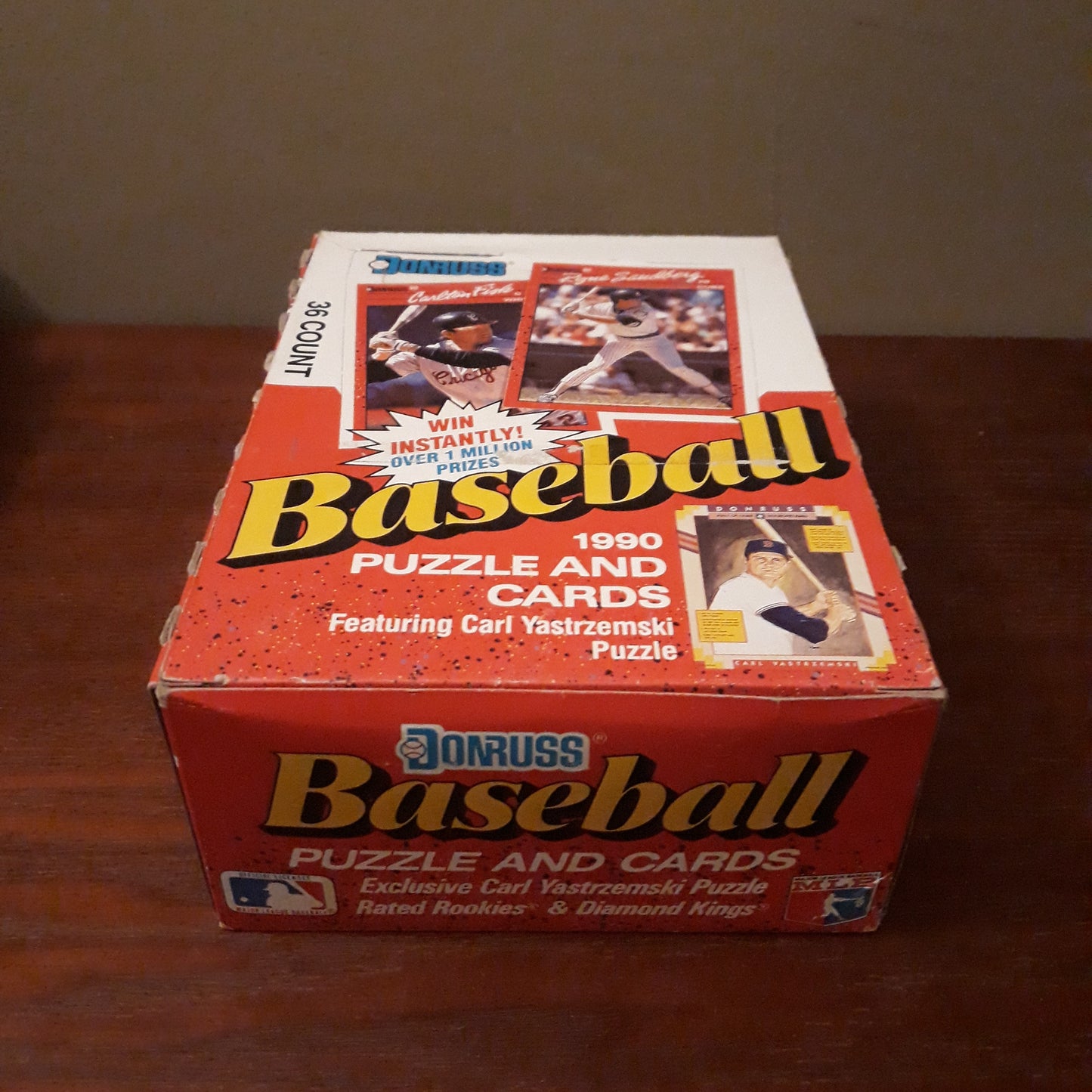 1990 Donruss Baseball Wax Box