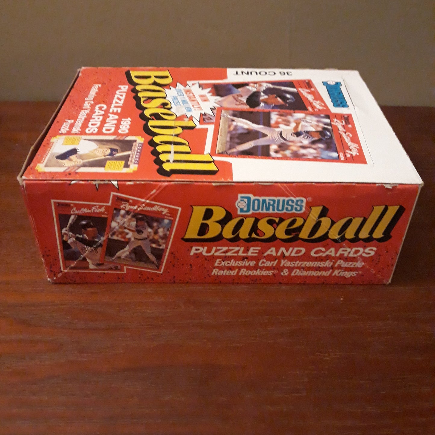 1990 Donruss Baseball Wax Box