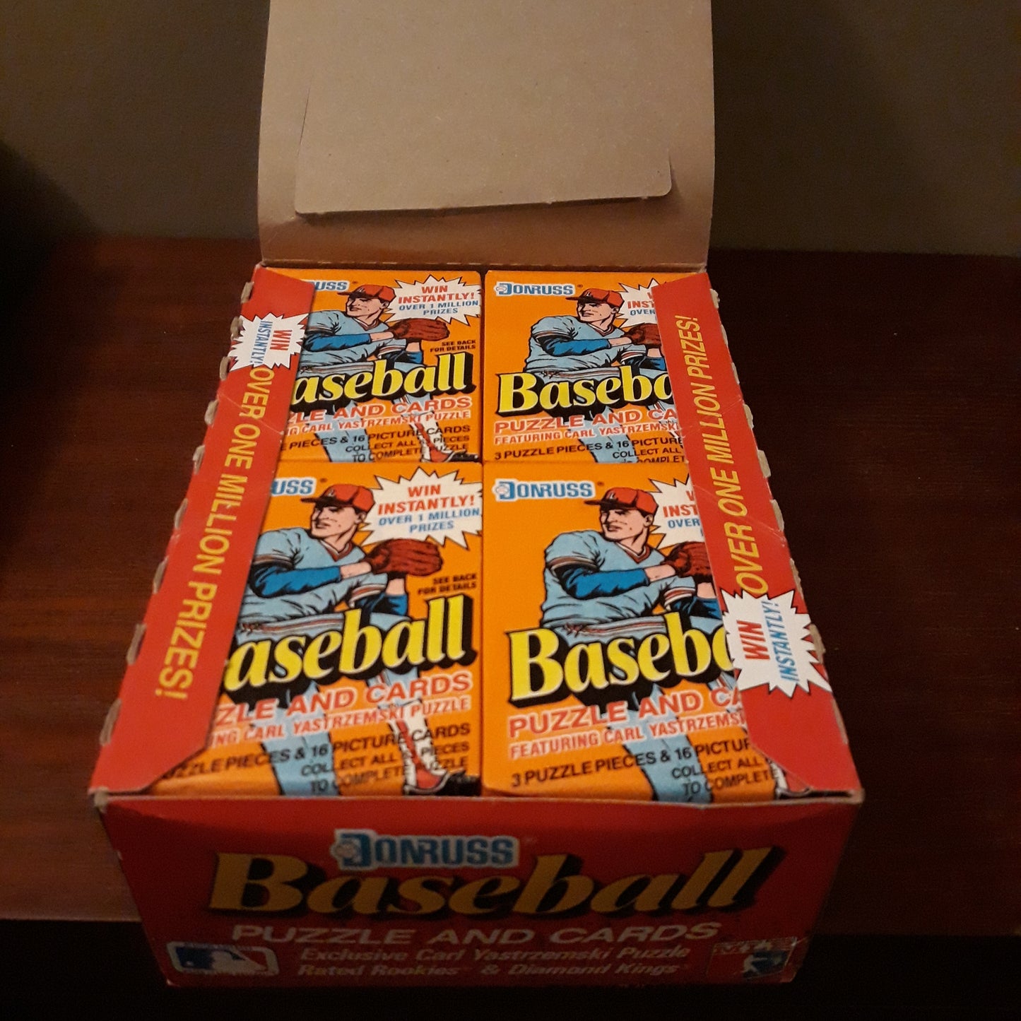 1990 Donruss Baseball Wax Box