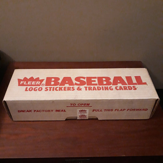 1989 Fleer Baseball Factory Sealed Complete Set