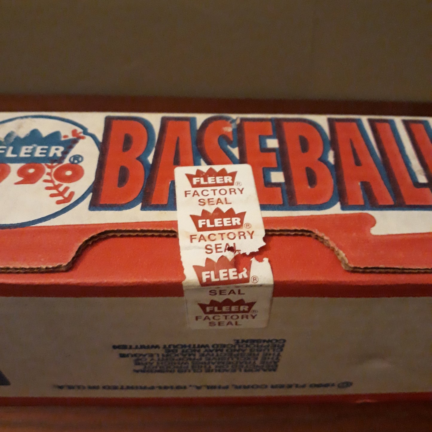 1990 Fleer Baseball Complete Set