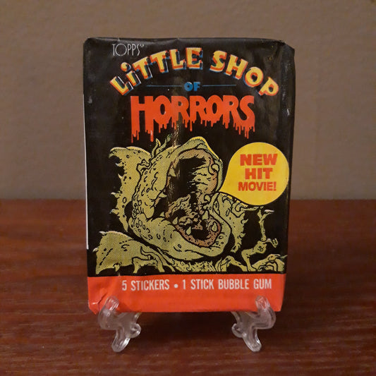 1986 Topps Little Shop of Horrors Wax Pack