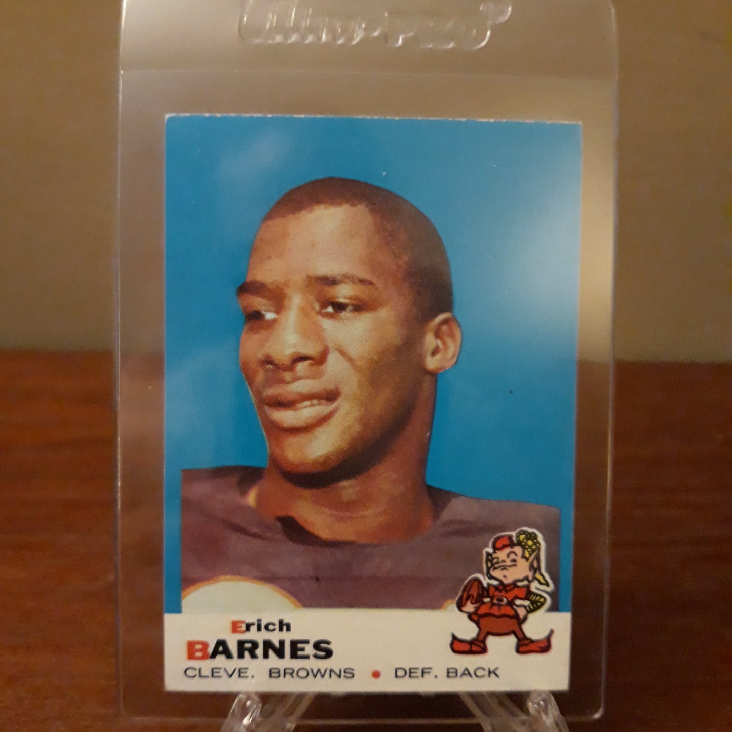 1969 Topps Football Erich Barnes #4