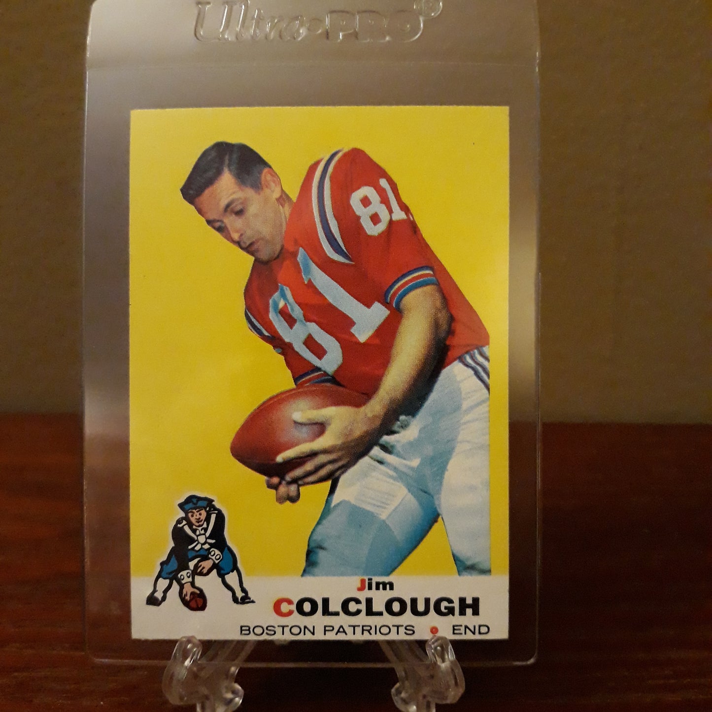 1969 Topps Football Jim Colclough