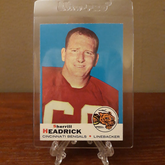 1969 Topps Sherrill Headrick